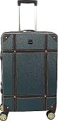Чемодан-спиннер Francesco Molinary 336-0193/3-24 (зеленый)