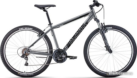 Велосипед Forward Apache 27.5 1.0 Classic р.17 2022 (серый/черный)