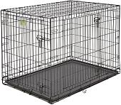 Клетка Midwest iCrate для собак 2 двери 1542DD (109x74x78см, черный)