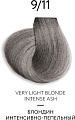 Крем-краска Ollin Professional Color Platinum Collection 9/11 блондин интенс.пепельный 100 мл