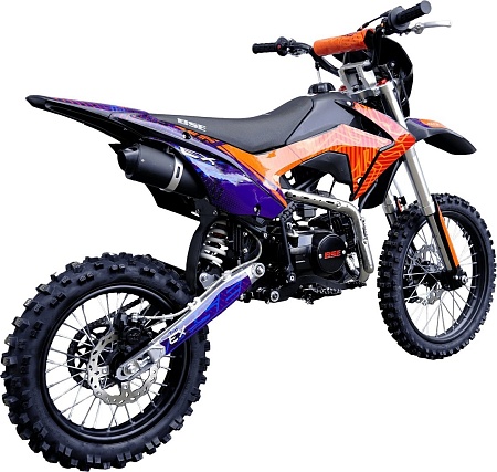 Мотоцикл BSE EX 17/14 (синий/оранжевый)