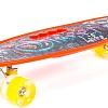 Скейтборд Полесье 89588 59 см (красный/желтый)