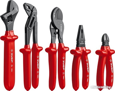 Электромонтажный набор Зубр Профессионал 2214-H7_z01 (7 предметов)