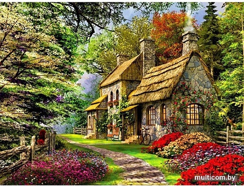 Алмазная мозаика Darvish Сказочный уголок DV-13760-18