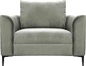 Интерьерное кресло Brioli Марк (велюр, B8 светло-серый)