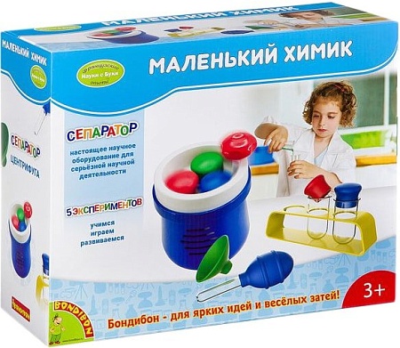 Набор для опытов Bondibon Науки с Буки Маленький химик ВВ2392