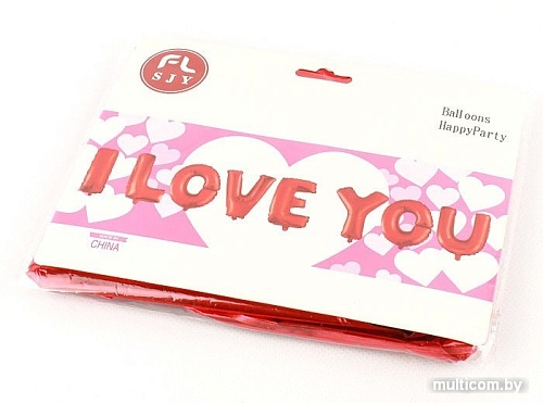 Набор воздушных шаров Darvish I Love You DV-H-1027
