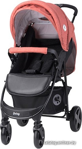 Коляска прогулочная «книга» Lorelli Daisy Basic (оранжевый)