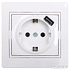 Розетка USB Lezard Mira 701-0202-181