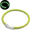 Ошейник Triol Night City Шнурок 11271022 (M, салатовый)