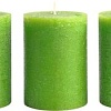 Набор свечей Мелт 100 мм (3 шт, салатовый)