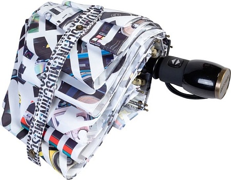 Зонт Moschino 8600-OCA Boombox White