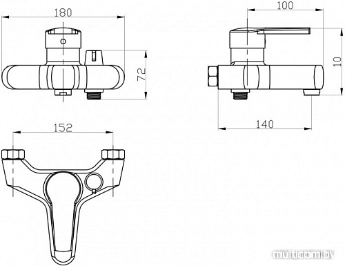 Смеситель РМС SL50-009E
