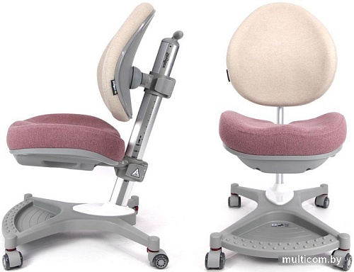 Детское ортопедическое кресло CooBee 138 (пудровый розовый)