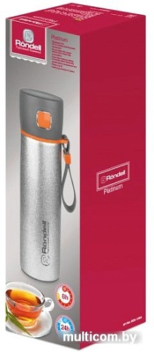 Термос Rondell RDS-1066 0.5л (светло-серый)