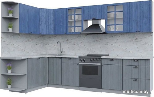 Интерлиния Берес 1.7x3.2 левая (дуб лазурный/дуб серый/серый каспий)