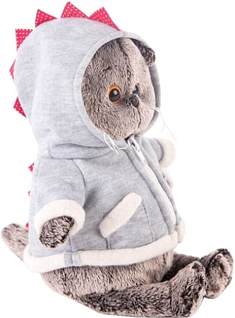 Классическая игрушка Basik & Co Басик в толстовке дракончик 22 см Ks22-077