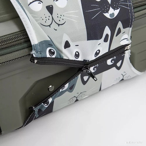 Чехол для чемодана Grott 210-LCS290-M-DCL (серый)