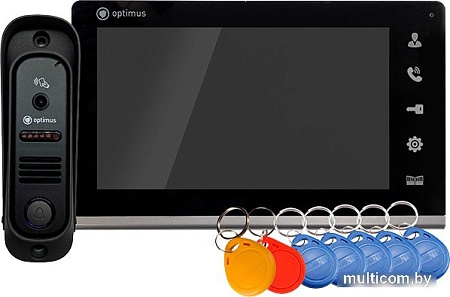 Комплект видеодомофона Optimus Leader 2.0 IK-7.0 b+b В0000016314