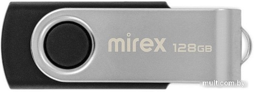 USB Flash Mirex Color Blade Swivel Rubber 2.0 128GB 13600-FMURS128