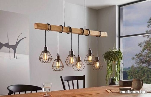 Подвесная люстра Eglo Townshend 5 43132