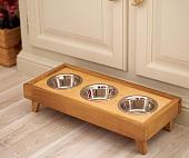 Подставка для мисок Richwood Bowltray 3 (натуральный)