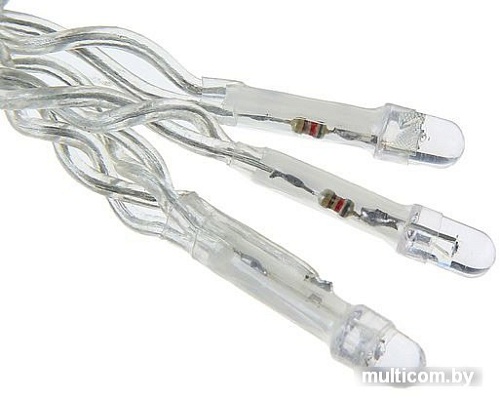 Бахрома Luazon Силикон (3x0.6 м, белый) [187276]