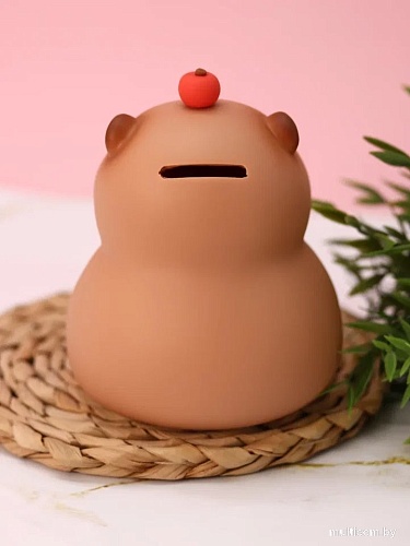 Копилка для денег ILikeGift Capybara with apple BB2574-7-01