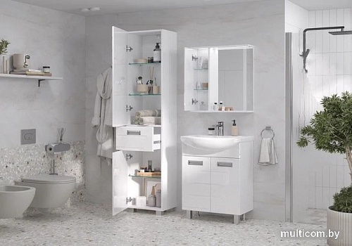 Volna Шкаф с зеркалом Joli 60 левый