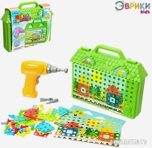 Конструктор Эврики 5189631 Цвета и формы