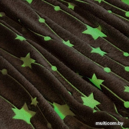 Плед Этель Звездное небо 7880899 200x220 (светящийся в темноте)