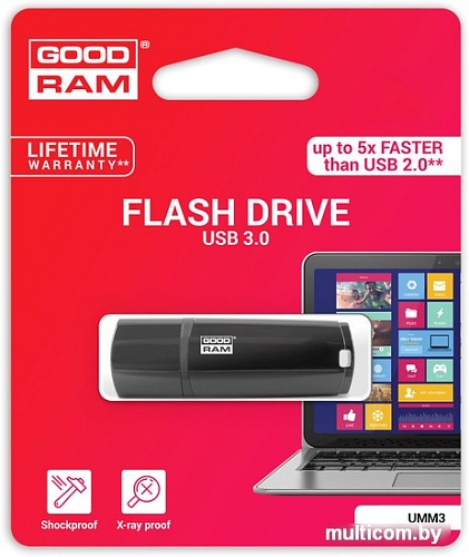 USB Flash GOODRAM UMM3 64GB [UMM3-0640K0R11]