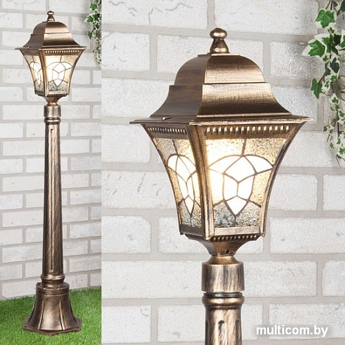 Уличный фонарь Elektrostandard Altair F (черное золото)