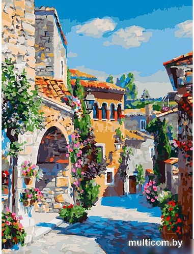 Картина по номерам Lori Спортивный болид Ркн-109