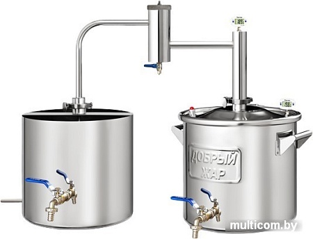 Дистиллятор Добрый жар Дачный (20л)