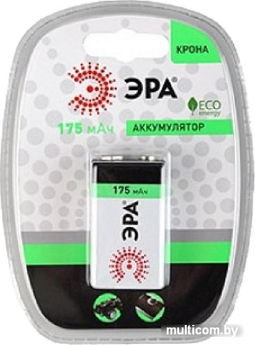 Батарейки ЭРА 9V 175mAh C0042097