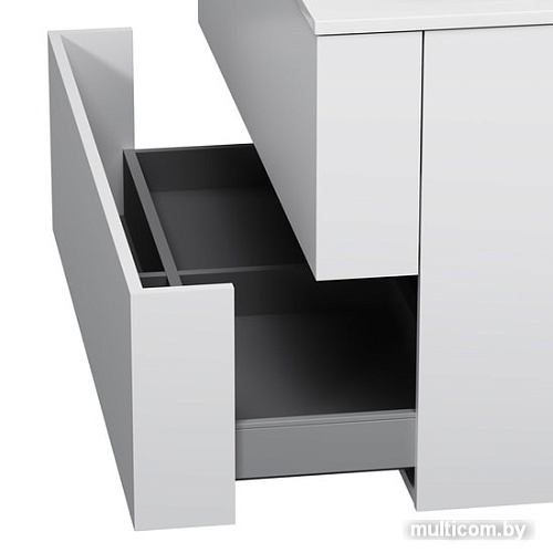 AM.PM Тумба под умывальник Spirit 2.0 100 M70AFHX1002WG (белый глянец)