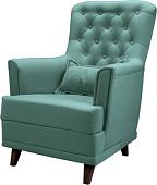 Интерьерное кресло Mio Tesoro Каприз (Velutto 43/шоколад)