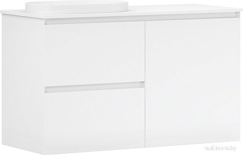 Belux Тумба под умывальник Luna НП 120-03 К (18, белый матовый)
