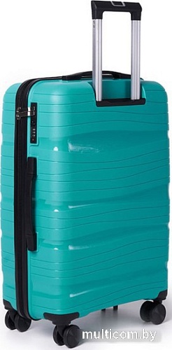 Чемодан-спиннер Pride PP9802 (M, бирюзовый)