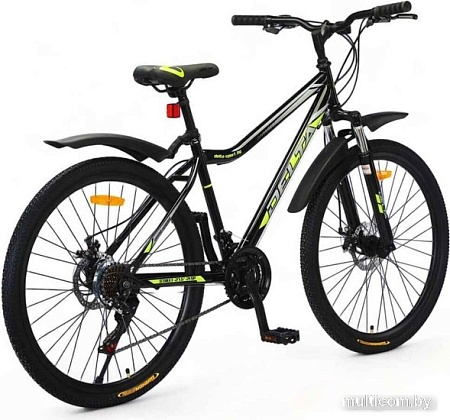 Велосипед Delta Street 27.5 2701 (черный/зеленый)