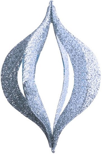 Елочные игрушки Neon-night Сосулька складная 3D (51 см, серебряный) [502-326]