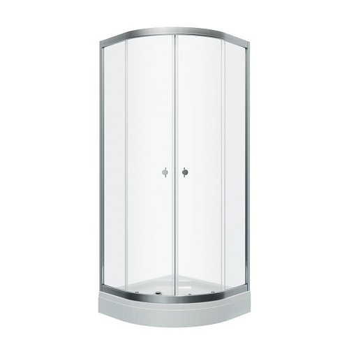 Душевой уголок Triton Альфа-Хром 90х90 (с поддоном)
