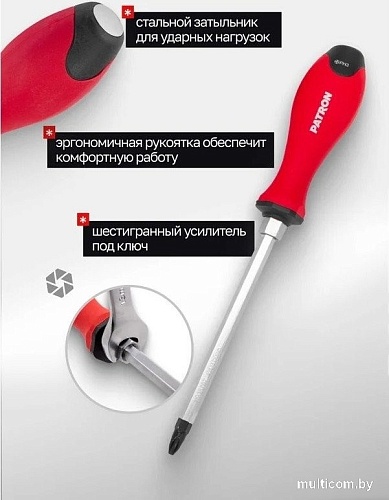 Набор отверток Patron P-7006 (6 предметов)