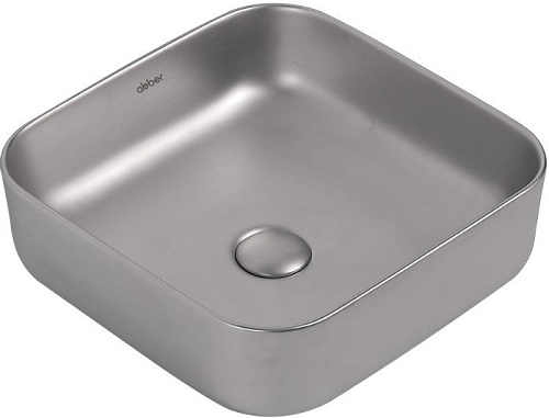 Умывальник Abber Rechteck AC2211MS (серебро матовый)