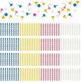 Набор свечей для торта Золотая сказка 591448 154 шт