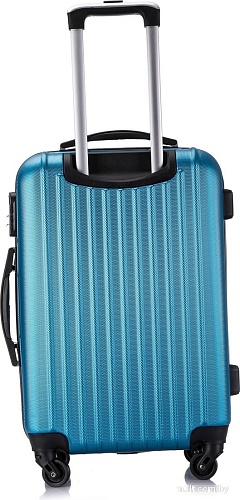 Чемодан-спиннер L'Case Krabi BCP-1202 7468 (L, светло-синий)