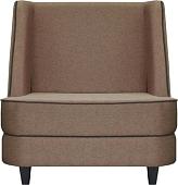 Интерьерное кресло Brioli Рико (рогожка, J2 бежевый/темные ножки)