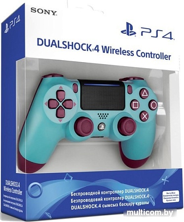 Геймпад Sony DualShock 4 v2 (ежевичная лазурь)
