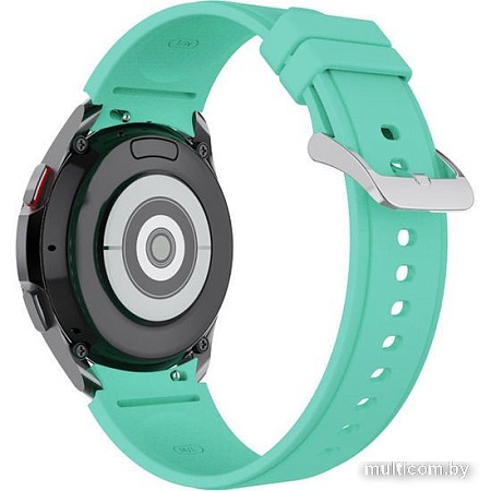 Ремешок Rumi Classic силиконовый для Samsung Galaxy Watch4/5 (20 мм, бирюзовый)